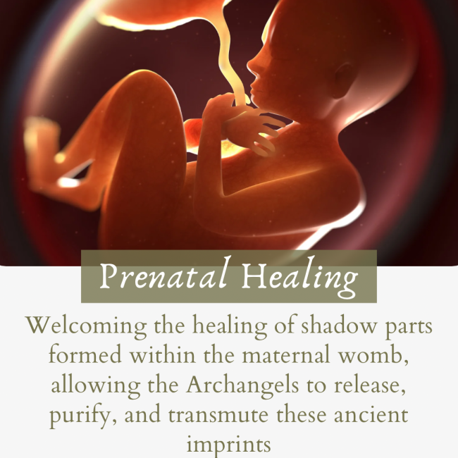 Prenatal Healings